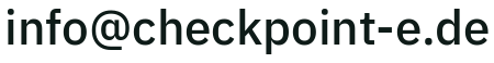 E-Mail-Adresse von Checkpoint-E (als Bild)